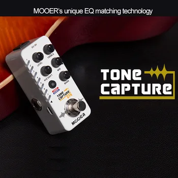 MOOER TONO de CAPTURA de GTR guitarra pedal único EQ tecnología de coincidencia Puede capturar único de guitarra tonal de pedal de efectos