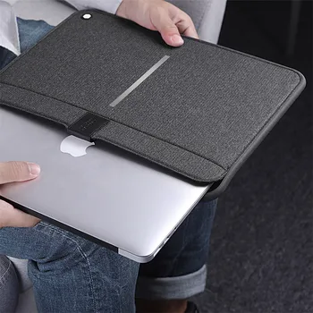 Nillkin Slim Acme Manga Protectora Caso de la Bolsa Para Apple MacBook 16 pulgadas Portátil PC de Silicona Elástica Perimetral de Cierre Magnético Clásico