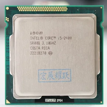 Intel Core i5-2400 i5 2400 Procesador (6M Cache, 3.1 GHz) LGA1155 PC de Escritorio CPU Quad-Core de la CPU del de trabajo