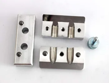 2 cavidades de aluminio de la barra de labios molde ,DLY gota de agua cuatro de la cavidad de aluminio de la barra de labios molde de 9 mm