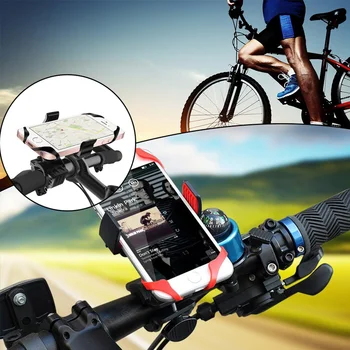 Bicicletas Titular del Teléfono Para el iPhone Samsung Universal para el Teléfono Celular Titular de la Bici del Manillar Clip GPS Soporte de Montaje