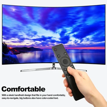 Universal TV control Remoto infrarrojo Inalámbrico Controlador para Samsung Smart HDTV Digital 4K LED LCD 3D de los Televisores de Plasma
