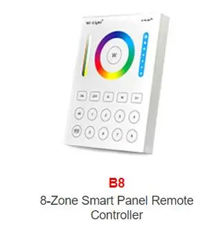 Miboxer Mi luz B0/B1/B2/B3/B4/B8/T1/T2/T3/T4 brillo/CT/RGB/RGBW/RGB+CCT Smart Panel Remoto de la tira de LED RGB controlador Dimmer
