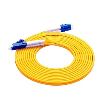 LC/UPC, de LC/UPC Patch Cable de Fibra Diameter3.0 mm Cable de Fibra Duplex del Solo Modo de la Longitud O de Otro tipo de Conector Puede SER Personalizado