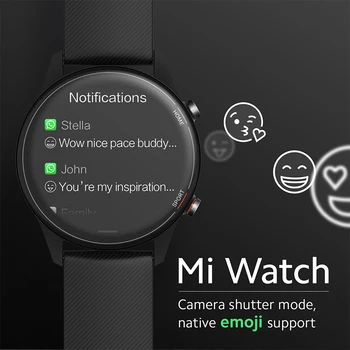 Versión Global Xiaomi Mi Reloj de Oxígeno en la Sangre GPS Bluetooth 5.0 de Fitness Monitor de Ritmo Cardíaco 5ATM Impermeable Mi Reloj Inteligente