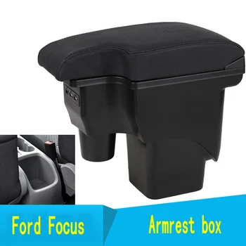Para Ford Focus 2 apoyabrazos de la caja central de Almacenar el contenido de la caja de Almacenamiento Ford focus apoyabrazos cuadro