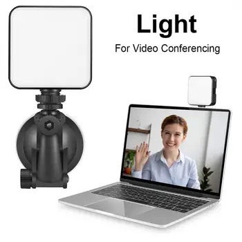 5W LED Luz de Vídeo Mini Vlog de Luz de Relleno 2500K-6500K Para en Vivo en Youtube Estudio de Streaming de Vídeo Led de la Iluminación de la Fotografía Para el ordenador Portátil