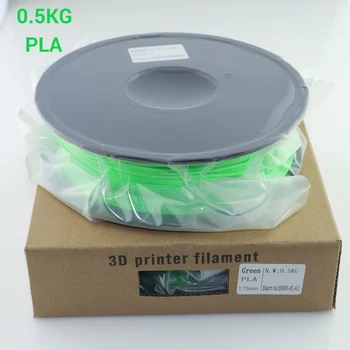 Blanco Plata Negro Color de 0.5 KG PLA Filamento de Recarga Automática Para la Impresora 3D Kingroon