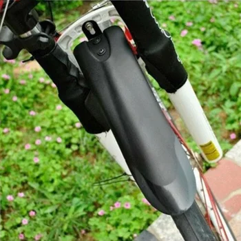 Caliente 2 PCS Tragar Cola MTB Partes de la Bicicleta Guardabarros Alas Bicicleta Guardabarros Delantero Trasero MVI-ing