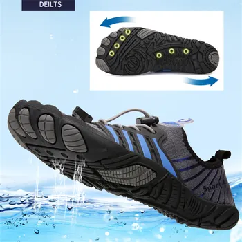 2021 Nuevo Verano Zapatos De Playa Para Hombre Antideslizante Hombres De Secado Rápido Al Aire Libre De Aguas Arriba De Zapatos De Mujer Transpirable Aqua Zapatos Zapatillas De Deporte
