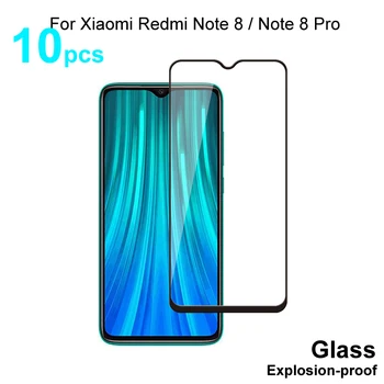 Completo De La Cubierta De Vidrio Templado Para Xiaomi Redmi Note 8 / Redmi Nota 8 Pro Protector De Pantalla De Protección De Vidrio