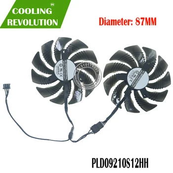 87MM PLD09210S12HH DC12V 0.40 UN 4PIN gráficos ventilador adecuado para Gigabyte GTX 1660 Super GV-N1660 OC 6GD