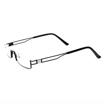 Lugar SOLEADO mayorista de nuevo retro de metal de soporte inferior de la mitad de gafas de montura de marco con la miopía o presbicia anti-luz azul
