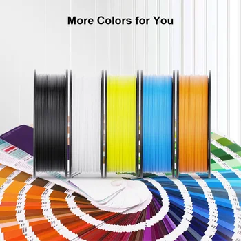 10PCS Mixto 10 Colores / 5 Colores 1kg/PC 1.75 mm PLA Filamento Para Impresora 3D de Impresión del Material de la Impresora 3D Accesorios Multi-Colores