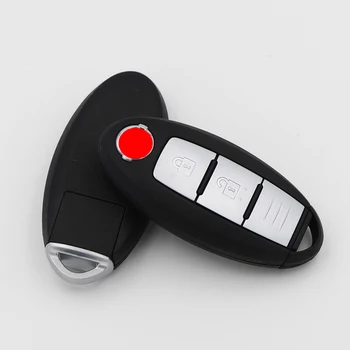 3 Botones de Coche Keyless Go Smart Remote Clave 433Mhz con 4A Chip para Nissan Murano Z51 Z52 Sin llave Inteligente Smart Remote Key