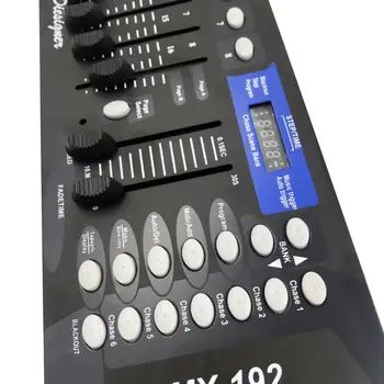 DMX192 consola LEDDMX512 consola de la luz de la etapa de la boda dj de la discoteca de la bola de la navidad de la etapa del efecto de la luz