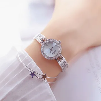 Montre femme 2019 Casual de las Mujeres Relojes Elegante Vestido de Relojes de Cuarzo de las Señoras reloj de Pulsera de diamantes de imitación Relogios Femininos