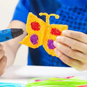 20 Clases de Color PLA de Filamentos para Impresión 3D de la Pluma de los Niños/de los Adultos de Diseño Creativo de Dibujo Biodegradable No tóxico Filamentos
