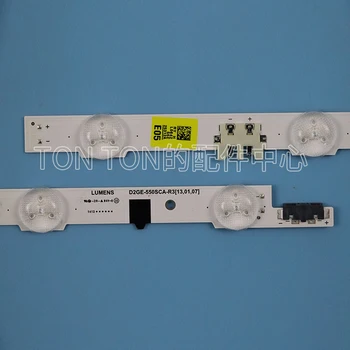 20 unids/conjunto de retroiluminación LED D2GE-550SCB-R3 D2GE-550SCA-R3 para samsung UA55F6400AJ 2013SVS55F R 7 L 11 25312A 25313A