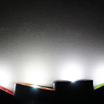 BRICOLAJE del Banco del Poder de Shell con la Linterna de LED de 4 Puertos USB 5V 2A del Banco del Poder del Cargador de Caso DIY Kits Powered By 6x Pilas 18650