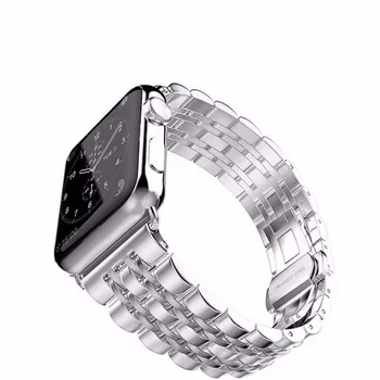 Correa de Acero inoxidable Para Apple de la banda de Reloj de 44 mm 40 mm 42 mm/38 mm correa de pulsera de la correa de reloj de Accesorios iwatch serie 4 3 5 se 6