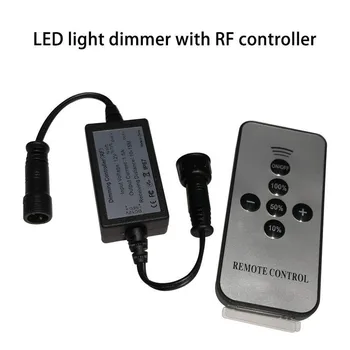 BEIAIDI RF mando a distancia 15W Inalámbrico de Color Único Regulador Para el LED de Metro Paso de la Cubierta de la Luz de Traje Para DC5V para DC24V