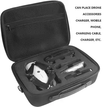 Almacenamiento portátil Bolsa Impermeable estuche Bolso Cuadro para E511 E511S RC Drone