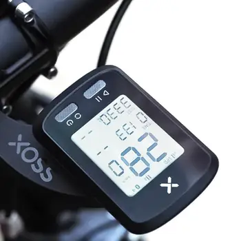 XOSS G Plus Bicyle Equipo Inalámbrico Bluetooth GPS Velocímetro Impermeable de Montaña, Bicicleta de Carretera Cronómetro Cycling Computer