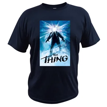 La Cosa Camiseta de Terror y Ciencia Ficción Thriller Cartel de la Película de Adultos de la Camisa de la Originalidad de Alta Calidad de Algodón T-shirt Tamaño de la UE