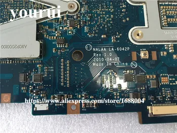 Para toshiba satellite L670 L675 de la placa base del ordenador portátil de LA-6042P K000103820 HM55 HD5650 DDR3