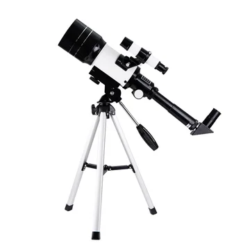 70 mm 300 mm de Telescopio Monocular Profesional al aire libre de Viaje, telescopio con Trípode para Niños y Principiantes de Regalo