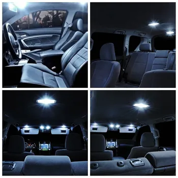 9PCS LED Blanco en el Interior del Paquete kit Para Subaru Impreza Justy legado Legado de Tribeca Baja 1990-2019