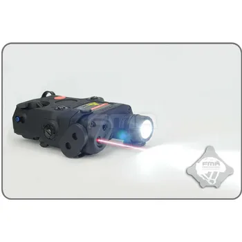 FMA Nuevo AN-PEQ-15 Actualización de la Versión LED de luz Blanca + láser Rojo con Lentes IR Táctica Militar Casco Accesorios Envío Gratis