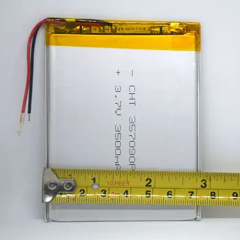 7 pulgadas de la tableta universal de la batería 3.7 v 3500mAh Batería de litio del polímero para TELEFUNKEN TF-MID706G