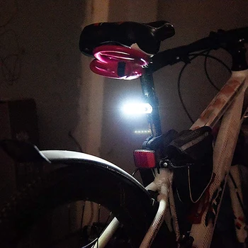2 Pcs Super Brillante Bicicleta Luz trasera Recargable USB, Resaltar Impermeable de la Bicicleta luces Traseras de los Accesorios de Luces de Advertencia
