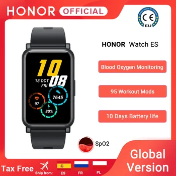 La Versión Global de Honor Reloj ES Reloj Inteligente de SpO2 Smartwatch Monitorización de la Frecuencia Cardíaca 5ATM 1.64 