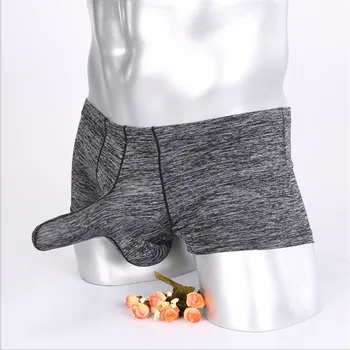 Felicito caliente de los hombres de la ropa interior sexy MIBOER pantalones de avión boxers