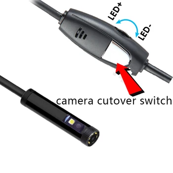 Doble Lente USB Endoscopio Endoscópica Pantalla 720P de Alcantarillado Cámara de Inspección Ip67 Boroscopio Tipo c Endoscopio para Smartphone Android