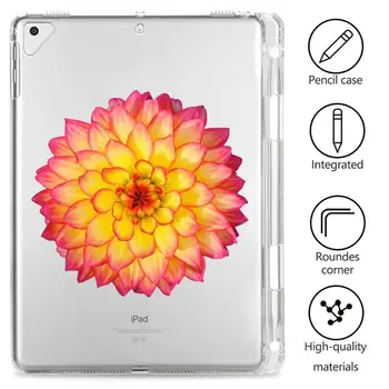 Caso Para el ipad Mini 1 2 3 4 5 Comprimidos Cubierta de Silicona Transparente Para iPad Pro 11 12.9 2020 ipad 10.2 8 Casos del iPad de Aire 4 Air 2 Funda