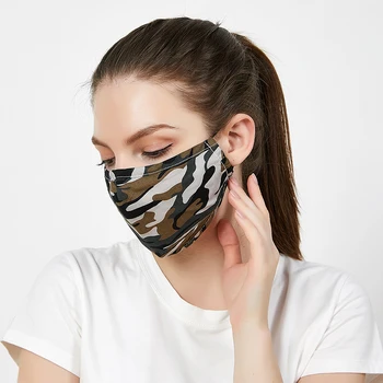 Máscara de tela en la Boca de la Máscara de Cara Anti PM2.5 El Polvo De La Mujer De La Boca De La Máscara De Filtro De Carbón Activado Máscara De Tela De La Máscara De La Cara Lavable