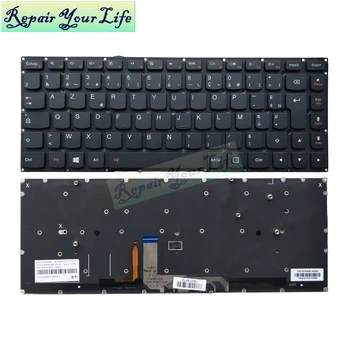 Francés nuevo teclado para Lenovo YOGA 4 PRO YOGA900 900-13ISK 900-13isk FR AZER Portátil teclado con retroiluminación SN20H55985 ST3LB-FR