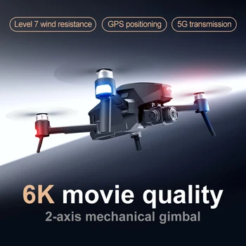 M1 rc Drone GPS Quadcopter Con Cámara 4K 2 KM WIFI de video en Vivo de control de la distancia de Vuelo de 30 minutos drone Dron VS SG906 pro B12 F8