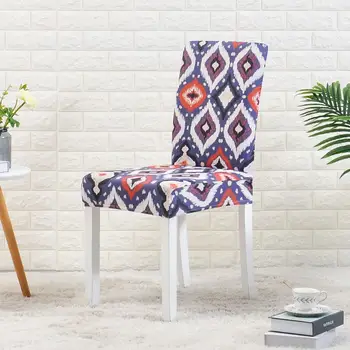 Fundas para sillas para Comedor Tramo de la Silla de Oficina de la Cubierta Elástica Extraíble Asiento Funda housse de chaise Lavable