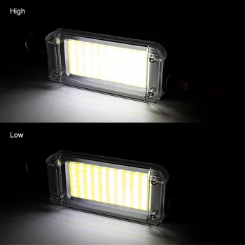 50W Lámpara de Trabajo LED de la Antorcha de la Mano Multifuncional Automático de Inspección de la Reparación de la Luz de Emergencia de la MAZORCA de la Linterna Recargable de Floodlight