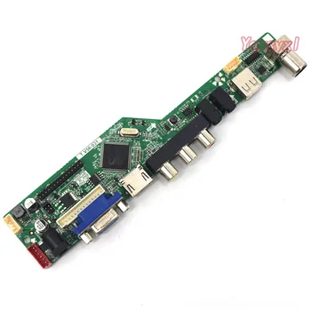 Controlador Kit de Placa para LP171WP4-TL03 / LP171WP4-TL04 1440X900 TV+HDMI+VGA+AV+USB del LCD de la pantalla LED del Controlador de la Junta de