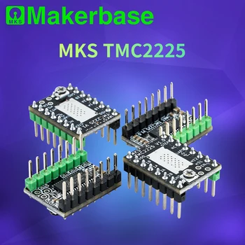Makerbase MKS TMC2225 2225 Controlador de Motor paso a Paso StepStick impresora 3D de piezas ultra silencioso Para SGen_L Gen_L Robin Nano
