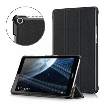 Tapa para Huawei Mediapad M5 Lite 8.0 Caso Inteligente Plegable Cubierta del Soporte para Huawei Almohadilla de Honor 5 8 Caso JDN2-W09/AL00 caja de la Tableta