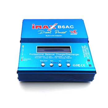 IMAX B6AC 80W de Equilibrio de Batería Cargador Descargador De Lipo de Li-ion, NiMh, NiCd PB de la Batería Integrada en el Adaptador de CA de la UE US AU Enchufe para el reino unido
