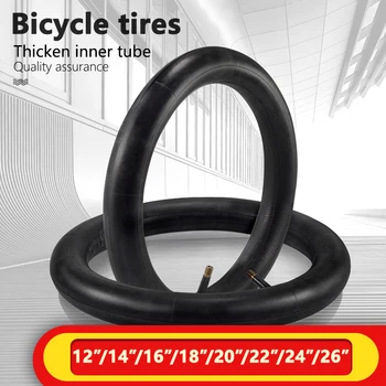 Neumático de bicicleta MTB Bicicleta de Carretera Tubo Interior 12/14/16/18/20/24/26 pulgadas Neumáticos 1.75/2.125 pulgadas de Ancho Ciclismo Anti Pinchazo del Neumático