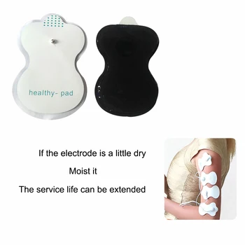 50/100pcs Electrodos para Estimulador Muscular de Fisioterapia Myostimulator Máquina Parches de Adelgazamiento Masajeador Adhesivo Almohadillas de Gel